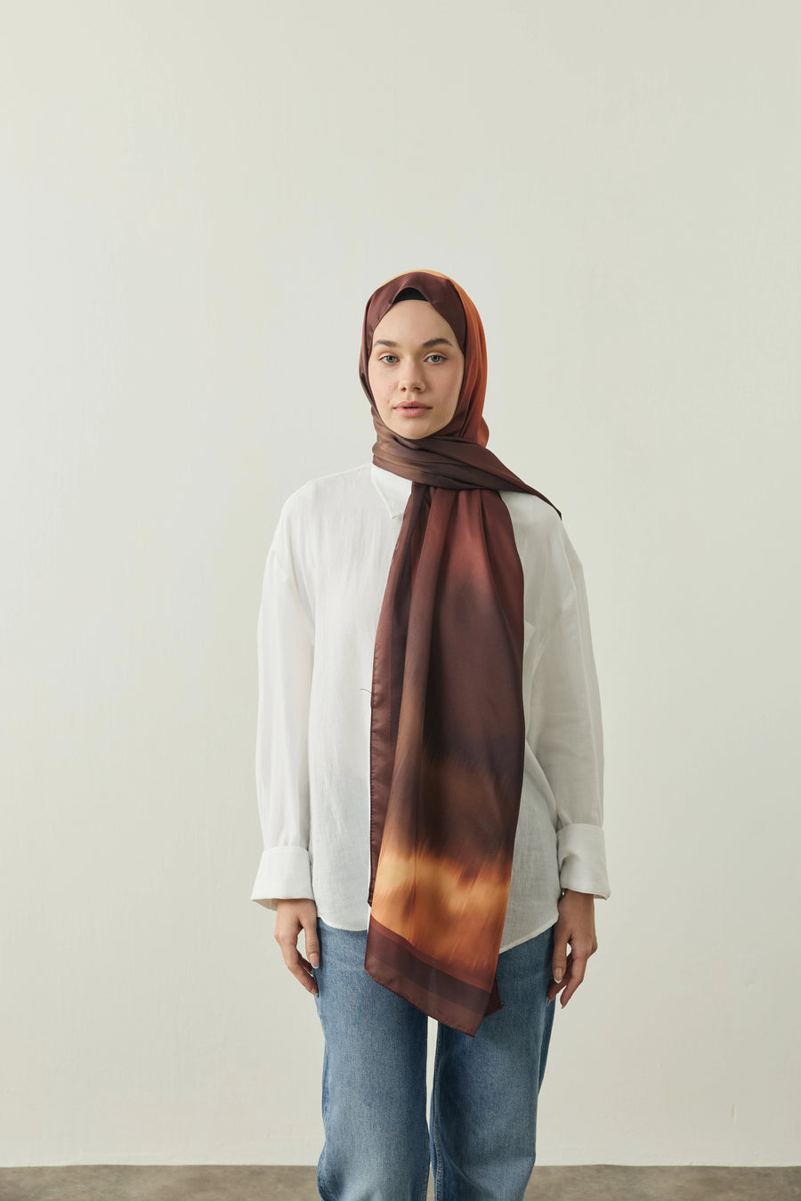 Luvira Desen Twill Şal