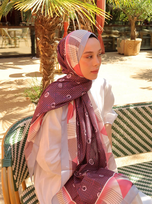 Nura Desen Medine İpeği Şal
