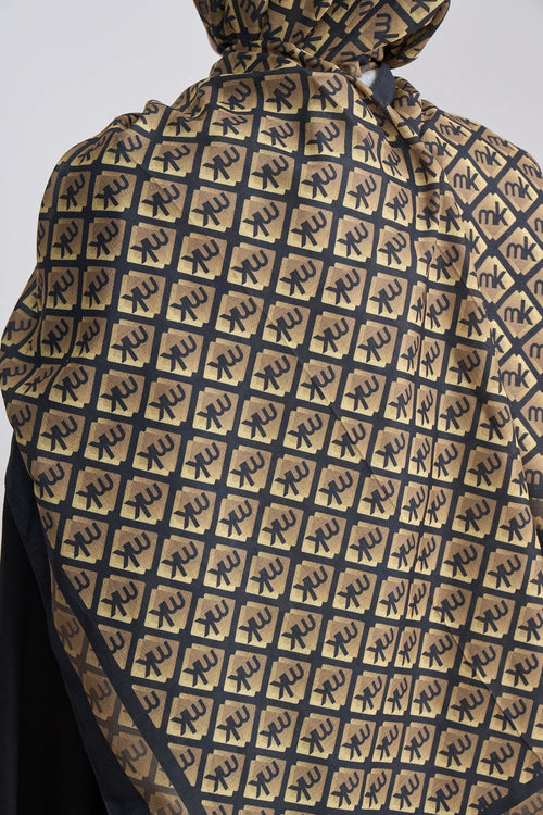 İcon Grid Mk Desen Lina Şal