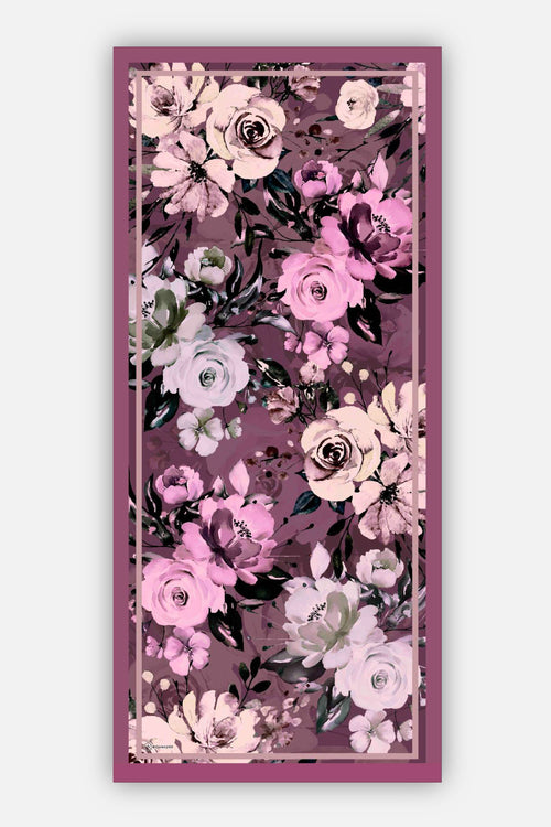 Bloom Desen Bambu Şal