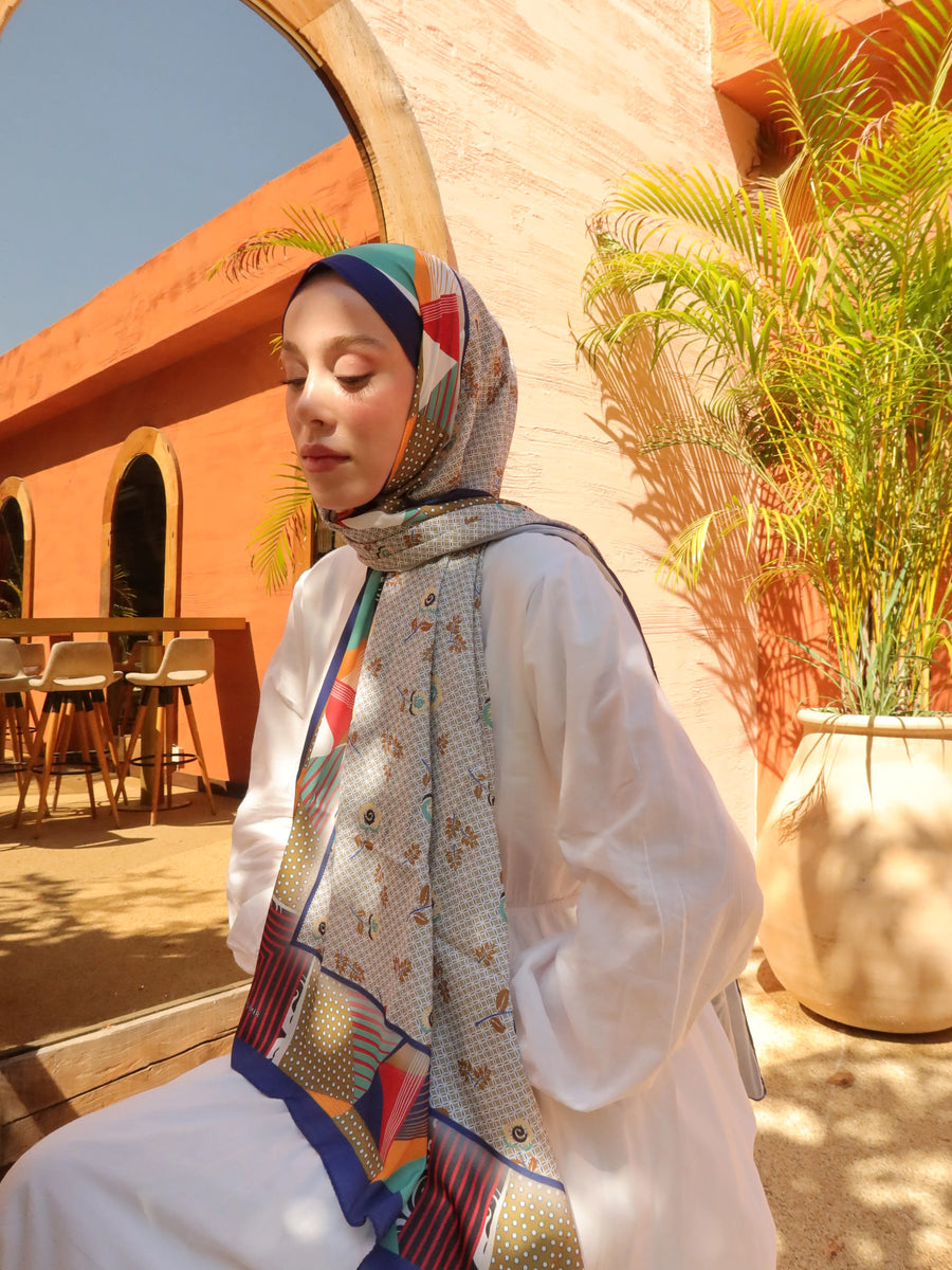Nura Desen Medine İpeği Şal