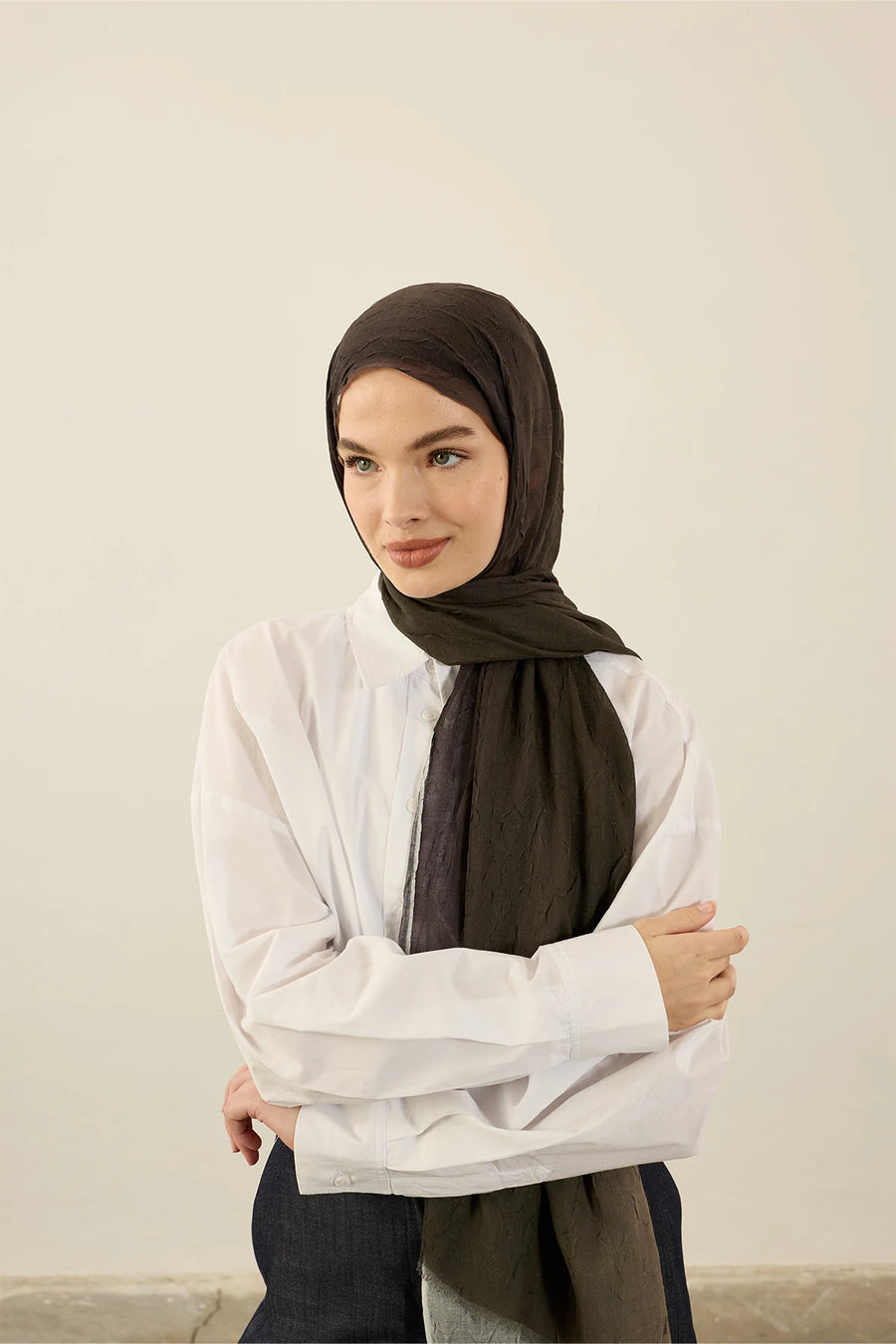 Gradyan Desen Aya Kraş Şal