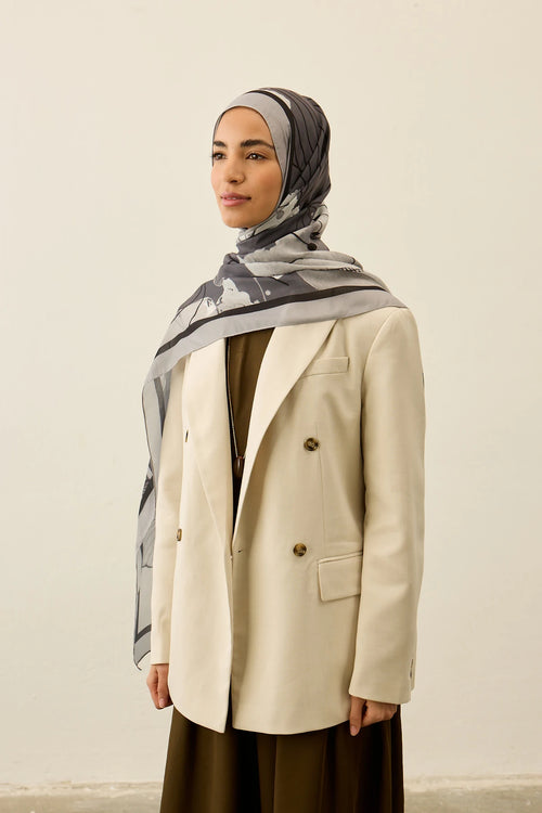 Poppy Desen Liva Modal Şal