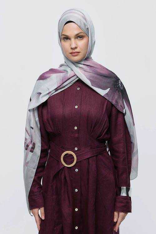 Eylül Desen Bambu Şal