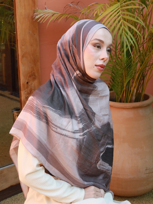 Aster Desen Bambu Şal