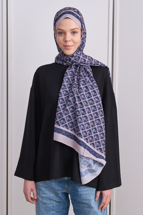 İcon Grid Mk Desen Lina Şal
