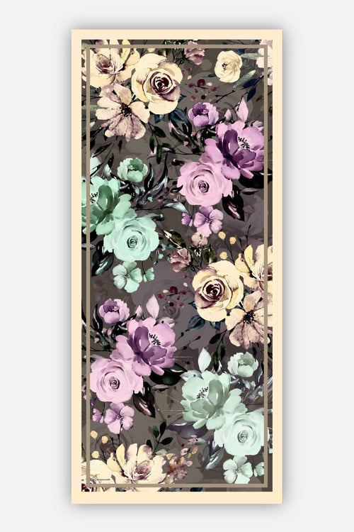 Bloom Desen Bambu Şal
