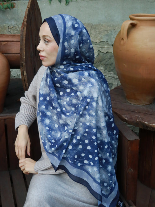 Geyik Desen Lina Şal