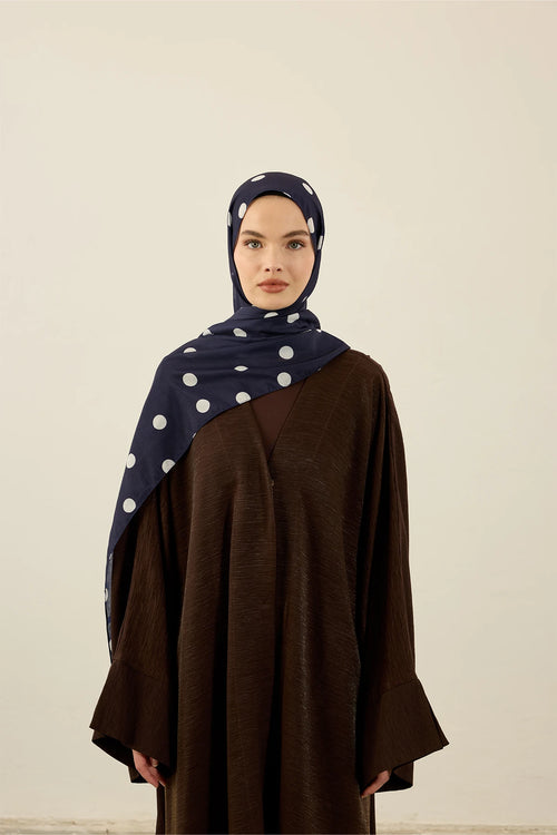 Polkadot Desen Lina Şal