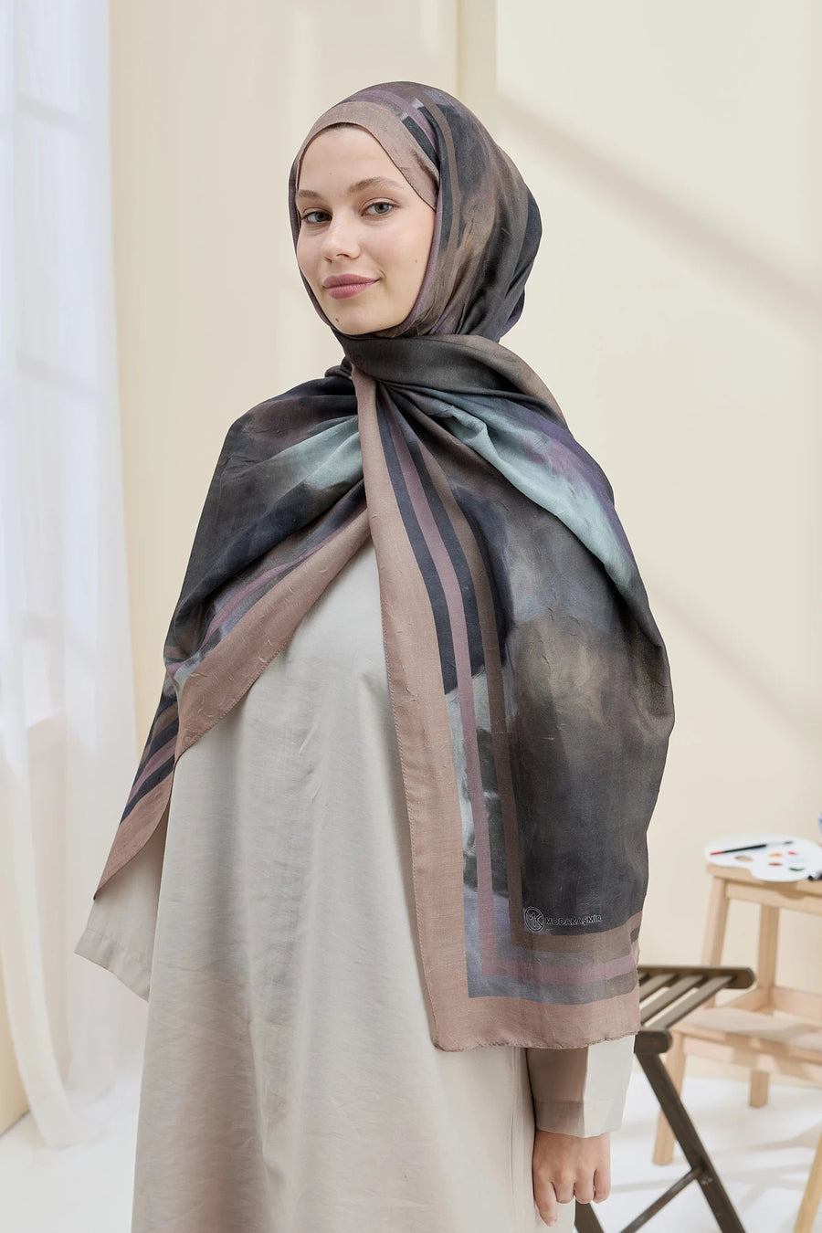 Mistral Desen Bambu Şal