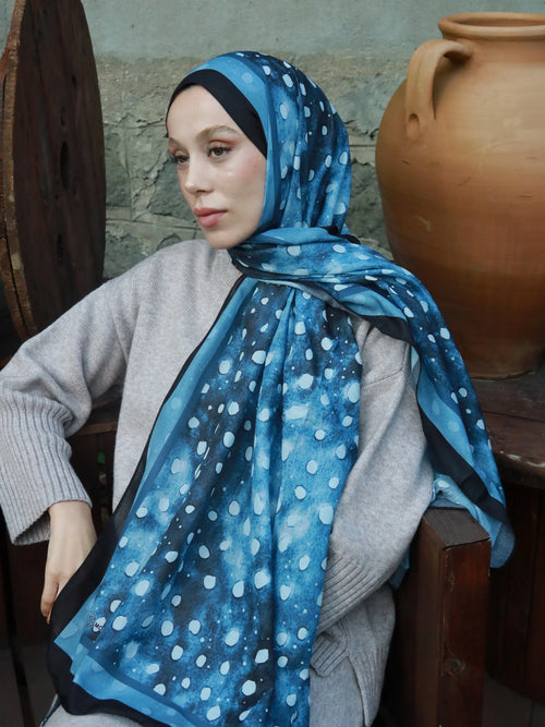 Geyik Desen Lina Şal