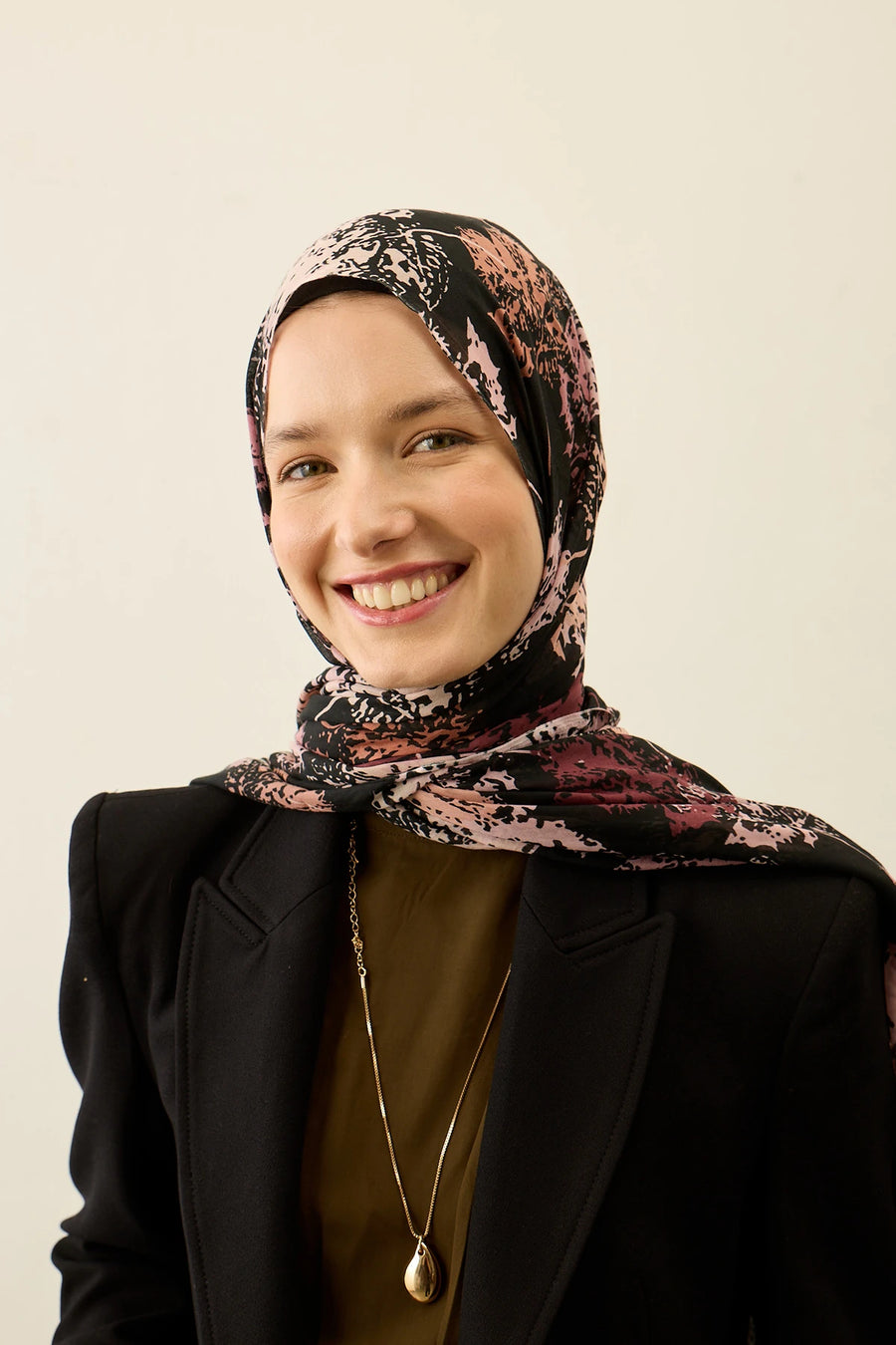 Yaprak Desen Aya Serisi Şal