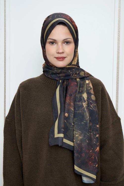 Marbelle Desen Lina Şal