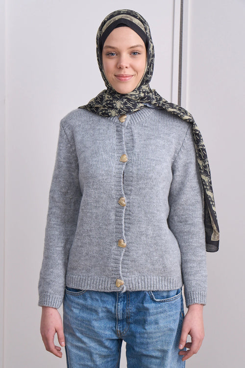 İcon Crest Mk Desen Lina Şal