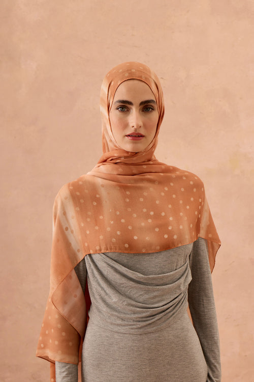 Mystic Polkadot Desen Vio Light Şal