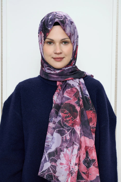 Bouquet Desen Lina Şal