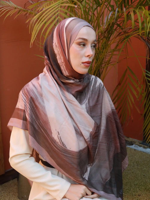 Aster Desen Bambu Şal