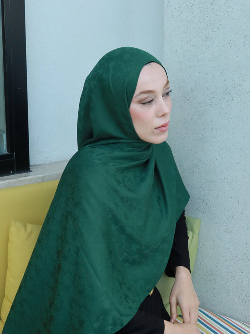 İpeksi Jakar Serisi Amber Desen Şal