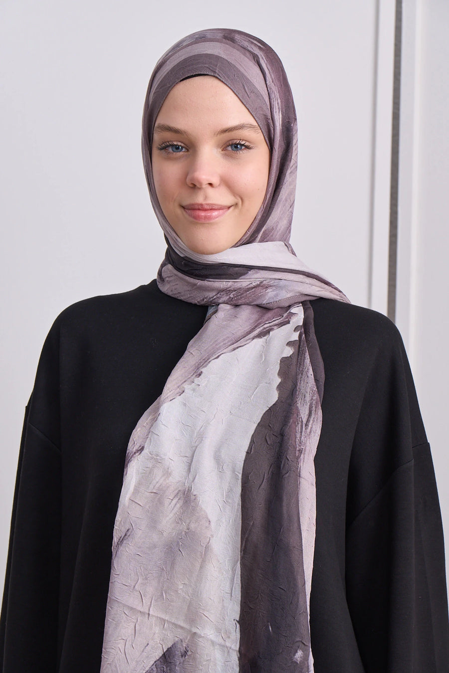 Soble Desen Bambu Şal