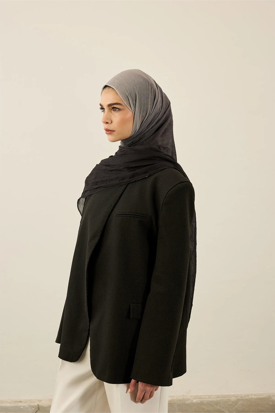 Degrade Desen Aya Kraş Şal