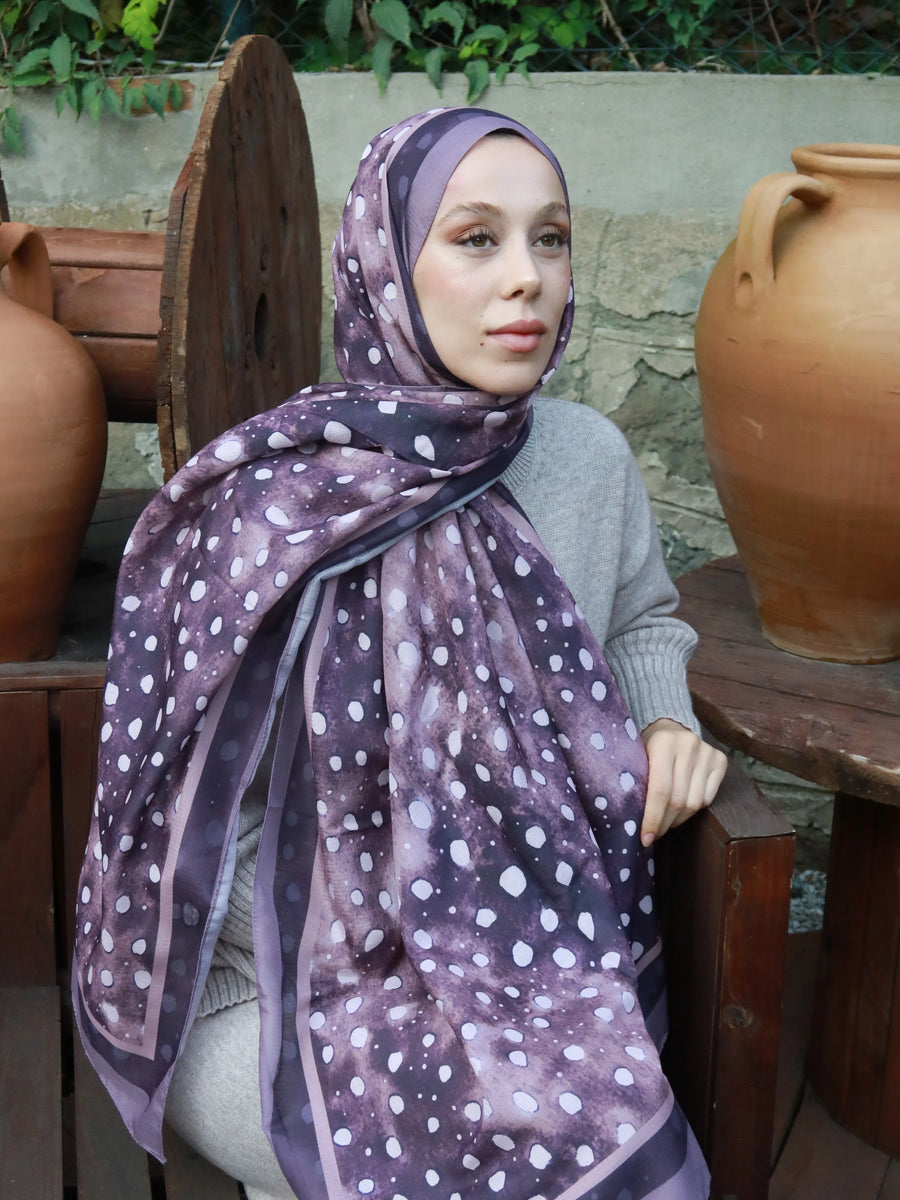 Geyik Desen Lina Şal