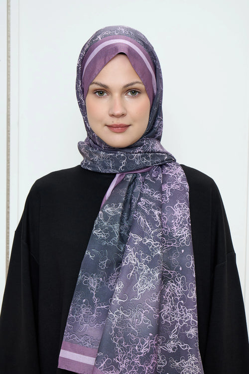 Sarmaşık Desen Lina Şal
