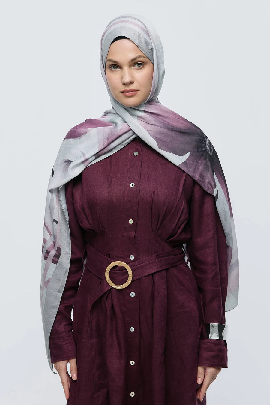 Eylül Desen Bambu Şal