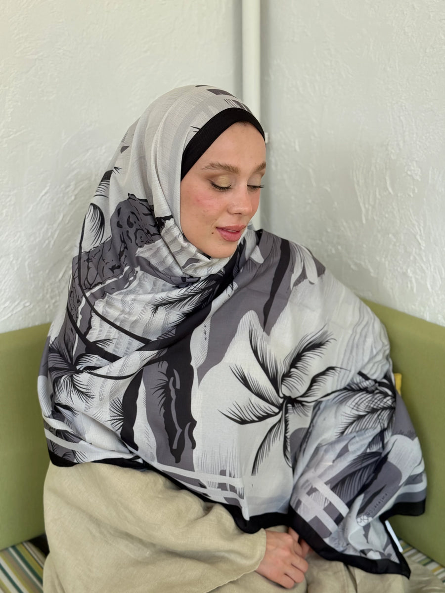 Palm Desen Lina Şal