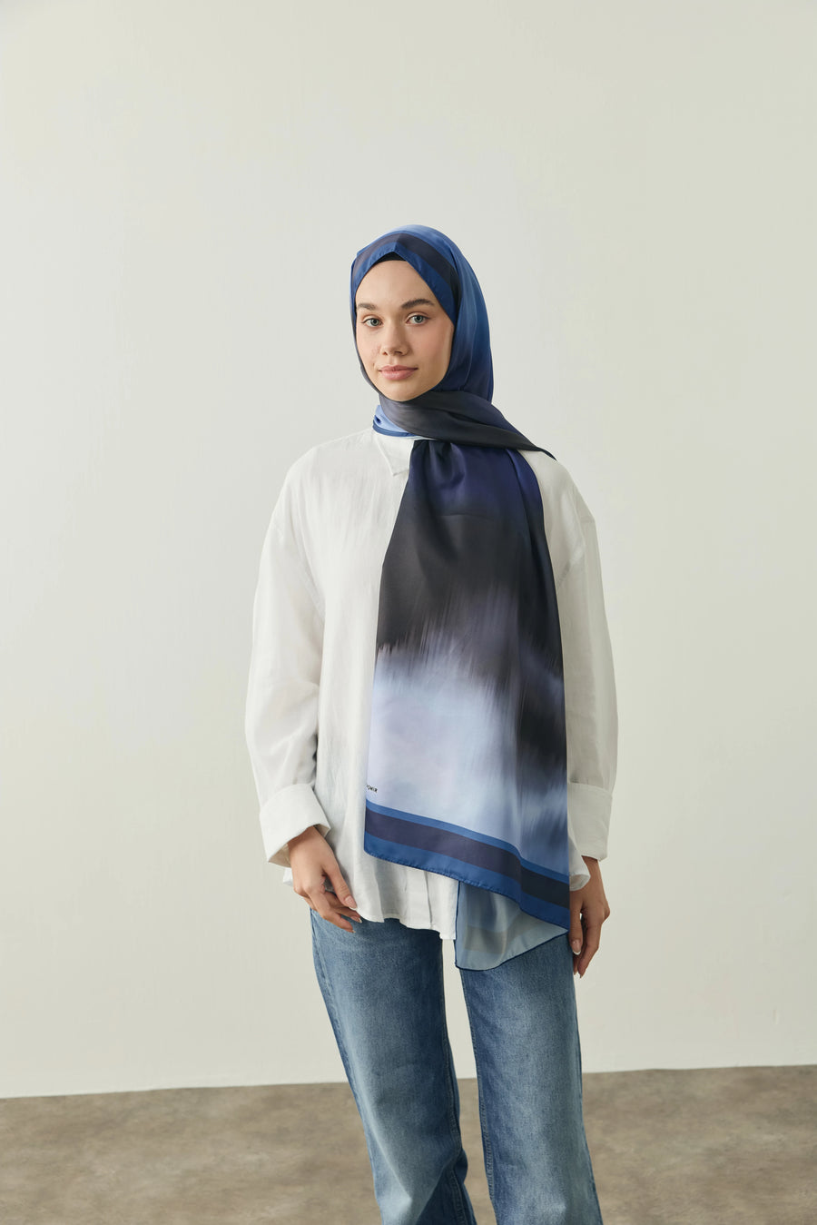 Luvira Desen Twill Şal