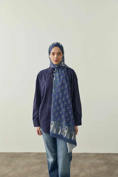 Nomad Desen Medine İpeği Şal
