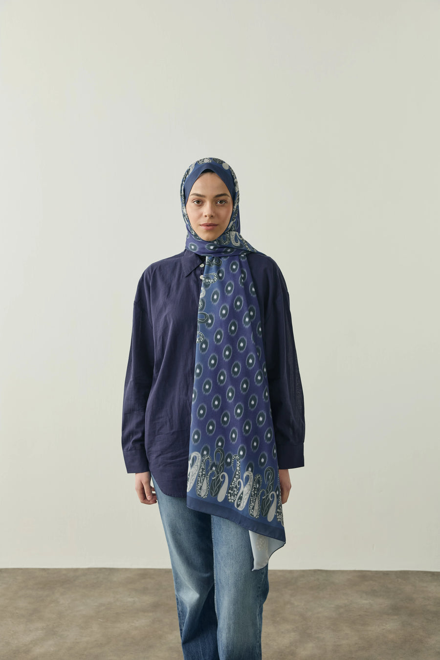 Nomad Desen Medine İpeği Şal