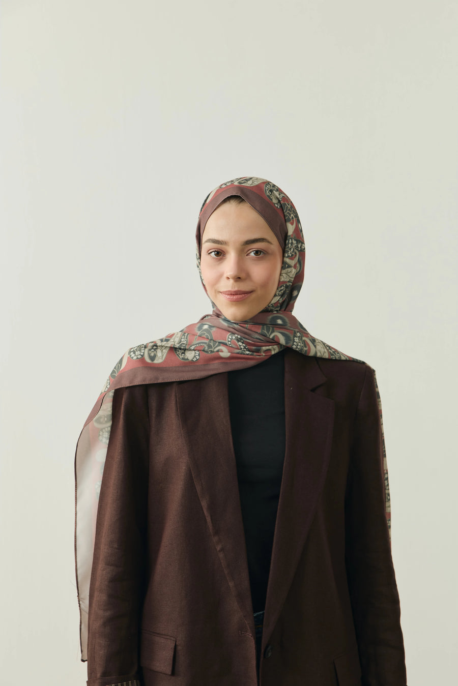 Nomad Desen Medine İpeği Şal
