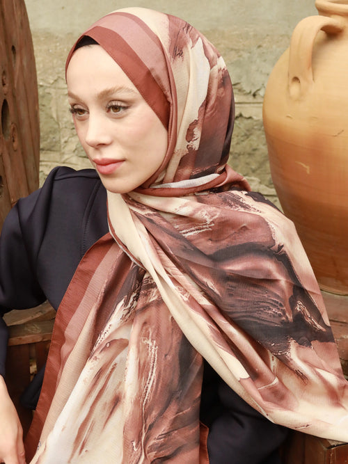 Punch Desen Lina Şal