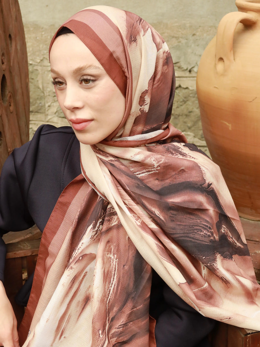 Punch Desen Lina Şal