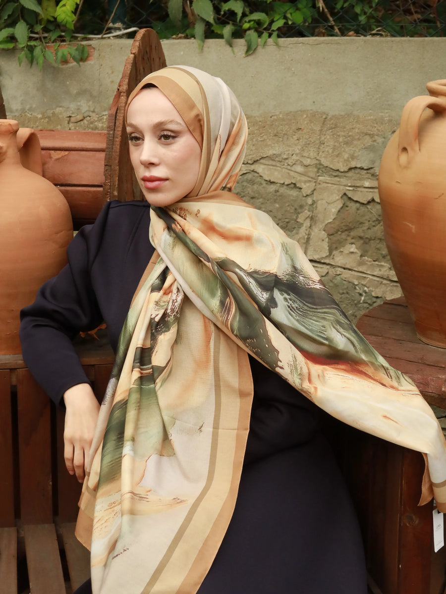 Punch Desen Lina Şal