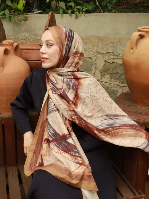 Medcezir Desen Lina Şal