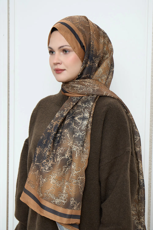 Sarmaşık Desen Lina Şal
