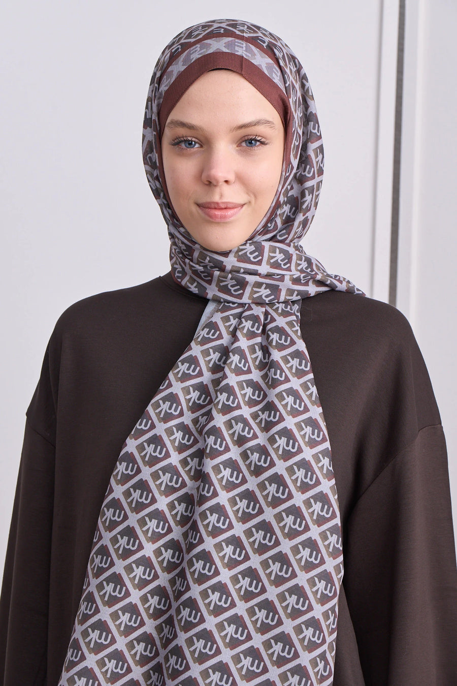 İcon Grid Mk Desen Lina Şal