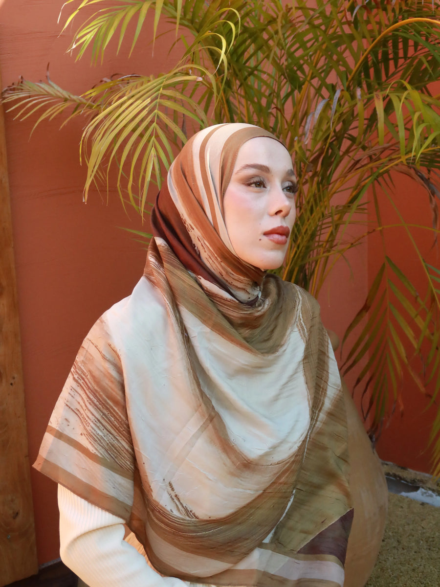 Aster Desen Bambu Şal