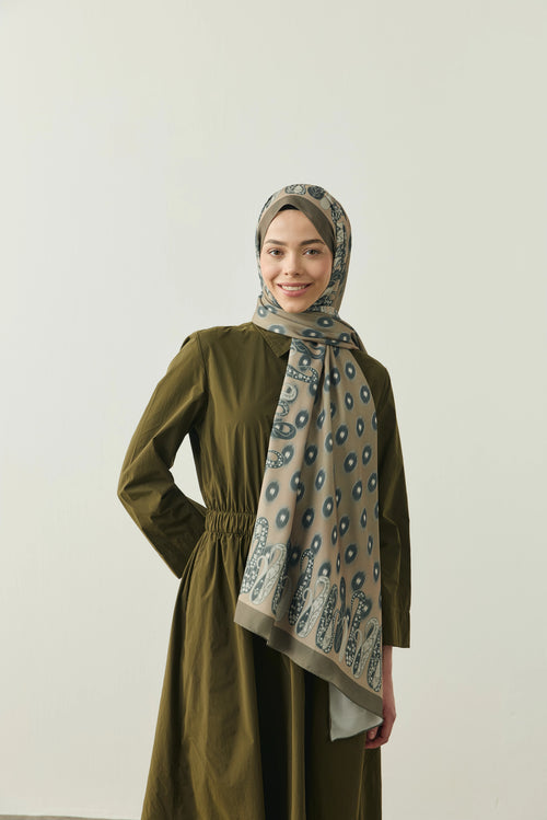 Nomad Desen Medine İpeği Şal
