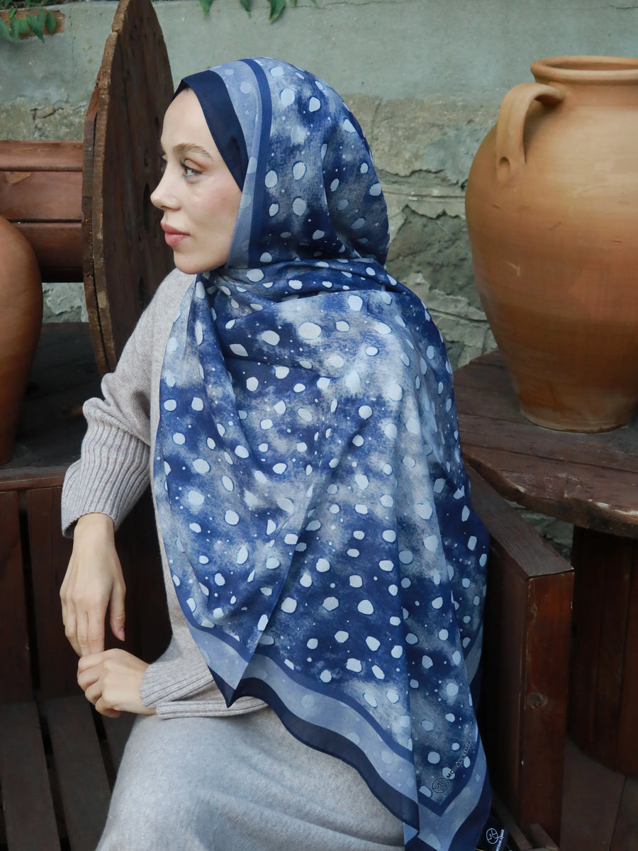 Geyik Desen Lina Şal
