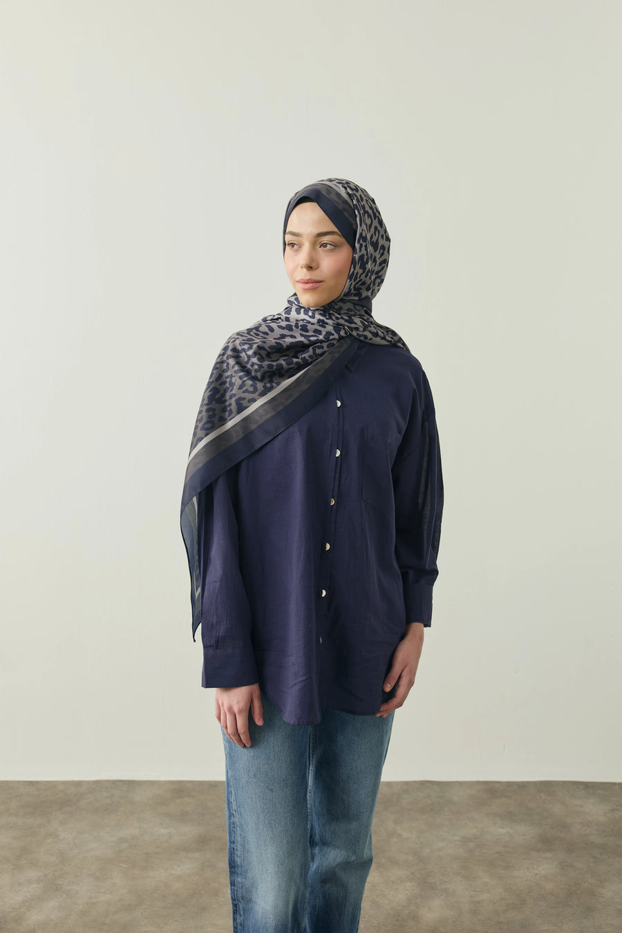 Vantera Desen Twill Şal