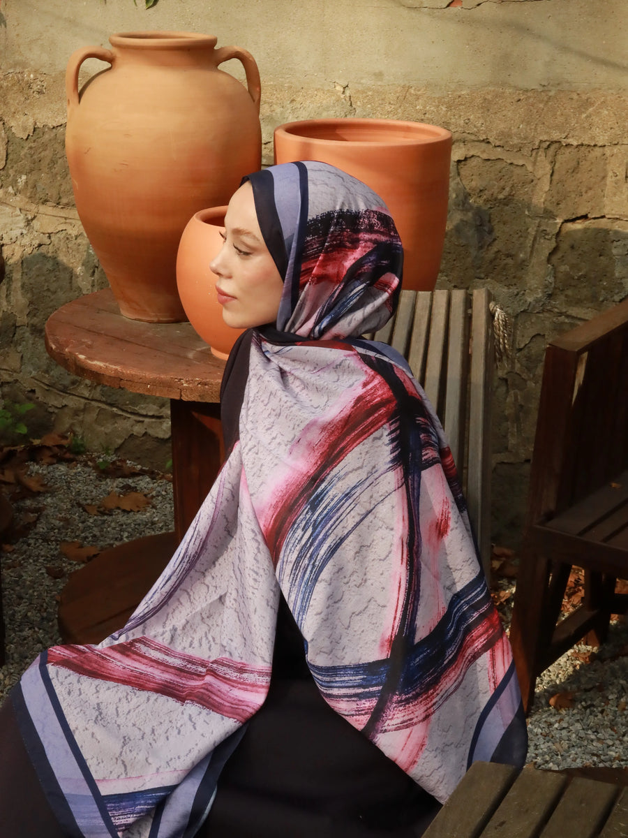 Medcezir Desen Lina Şal