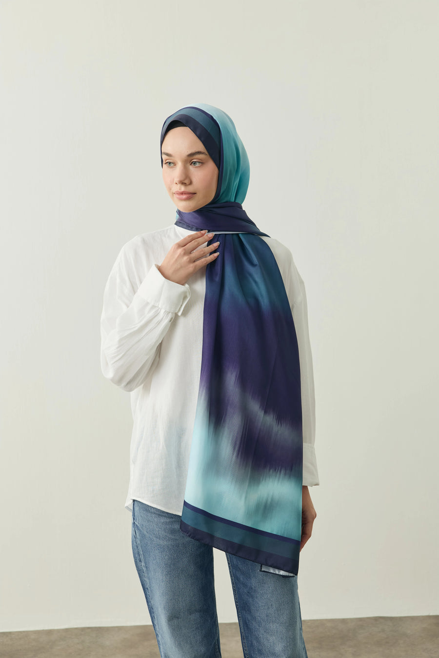 Luvira Desen Twill Şal
