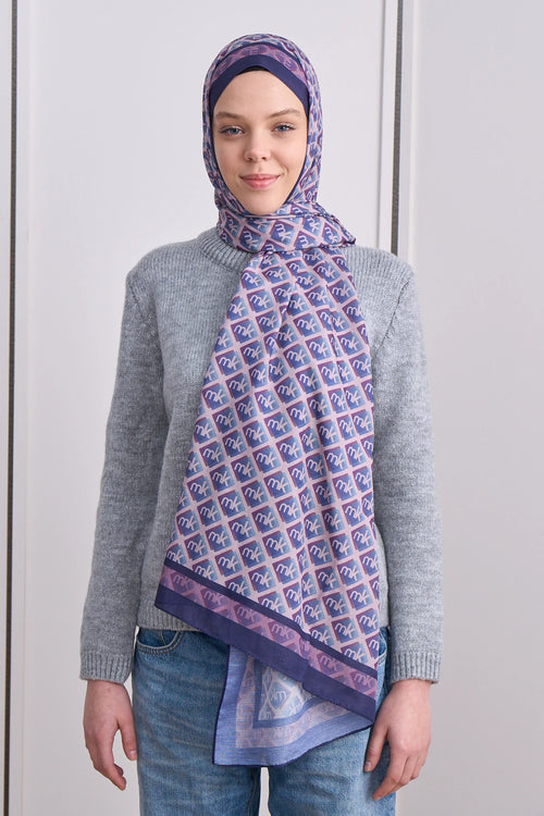 İcon Grid Mk Desen Lina Şal