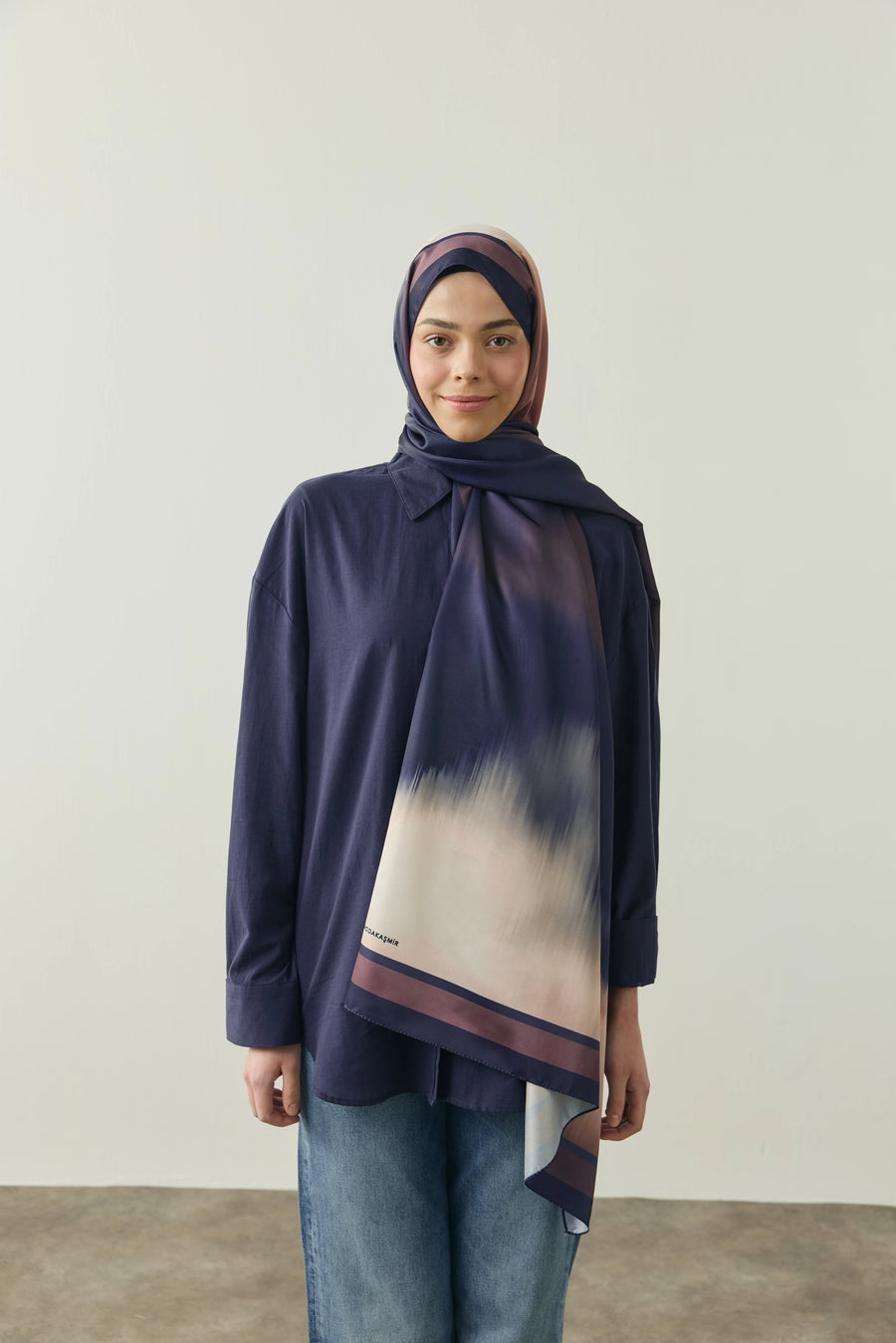 Luvira Desen Twill Şal