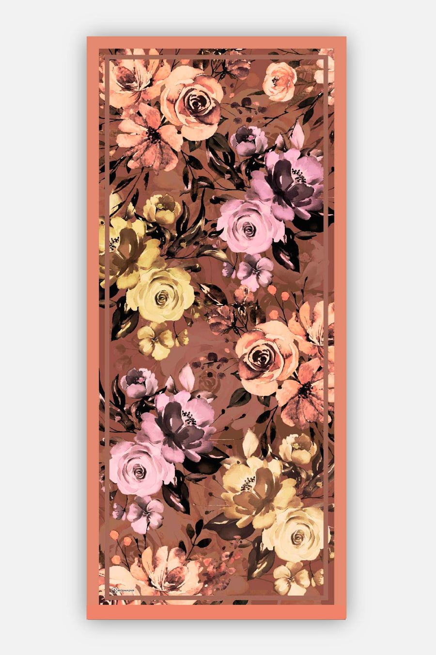 Bloom Desen Bambu Şal