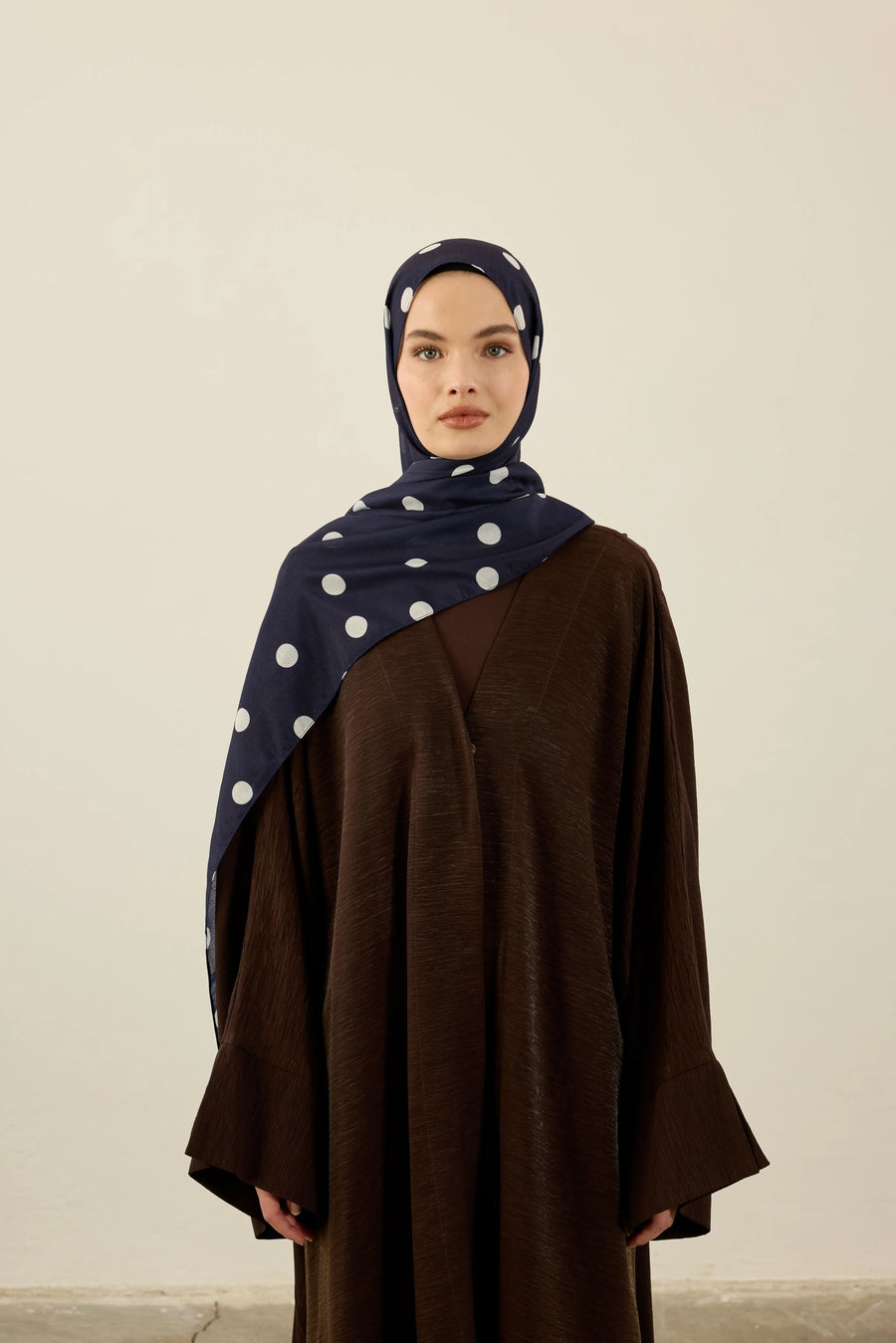 Liva Modal Şal Polkadot Desen