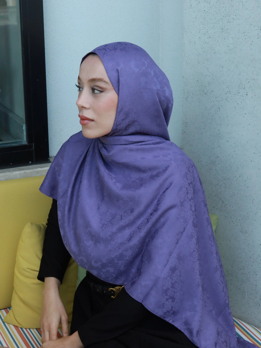 İpeksi Jakar Serisi Amber Desen Şal