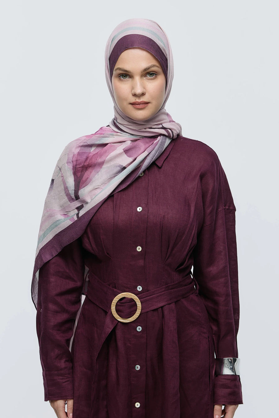 Eylül Desen Bambu Şal